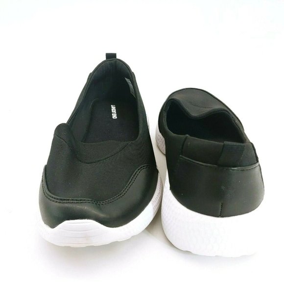 Lands End Womans Slip On Flat Loafer‎ Black 6D - Picture 3 of 10